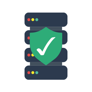 What is a SQL Server Health Check - Icon shows a database with a checkmark to show security review.