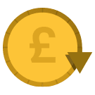 5 Advantages of Working with a Software Development Company - Icon showing coin for Cost Efficiency