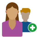 5 Advantages of Working with a Software Development Company - Icon showing a additional resource for Scale and Speed