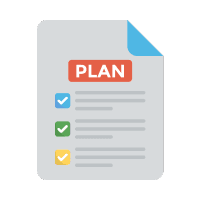 Sprint planning pitfall #5 - Being too detailed in sprint planning Icon shows a document which says "PLAN" and three bullet points
