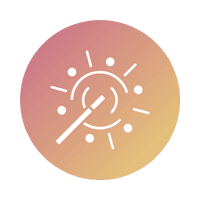 Icon showing a magic wand to for enhancing proprietary software systems