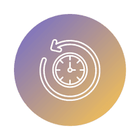 Sprint retrospective icon showing agile event for continuous improvement and process optimisation after sprint completion.