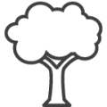 Sustainable Eco-Friendly Office - Environment - Forest Icon